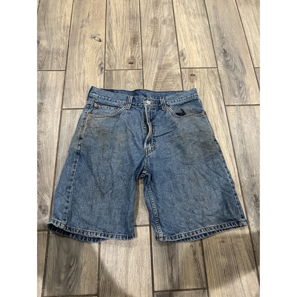 Levi's Men's Blue Denim Jean Shorts Zipper Fly 5-Pocket Casual